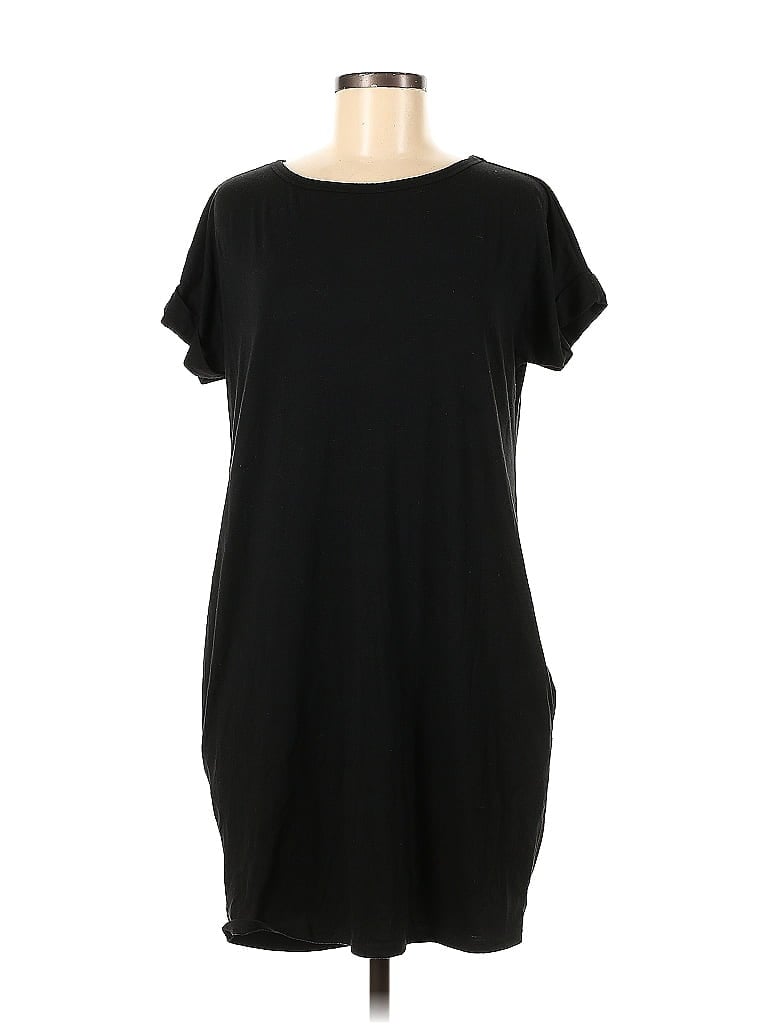 Pre-owned Assorted Brands Casual Dress In Black