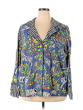 Olivia Wendel Long Sleeve Button-Down Shirt (view 1)