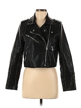 Pull&Bear Faux Leather Jacket (view 1)