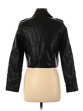 Pull&Bear Faux Leather Jacket (view 2)