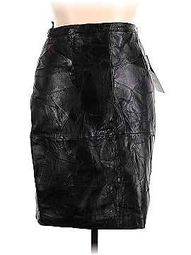 Monroe and Main Leather Skirt (view 2)