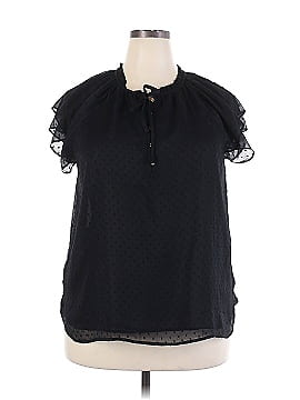 Ann Taylor LOFT Short Sleeve Blouse (view 1)