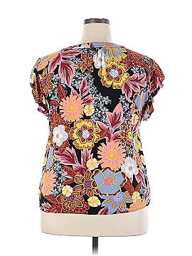 RACHEL Rachel Roy Short Sleeve Blouse (view 2)