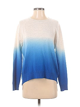 Aqua Cashmere Pullover Sweater (view 1)