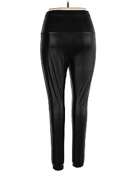 Shein Curve Faux Leather Pants (view 2)