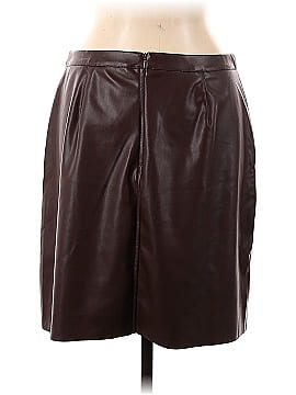 Banana Republic Factory Store Faux Leather Skirt (view 2)