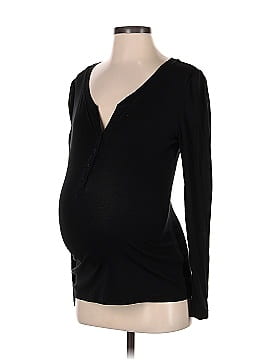 Gap - Maternity Long Sleeve Henley (view 1)