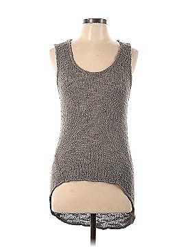 Helmut Lang Sleeveless Silk Top (view 1)