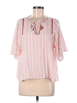 Banana Republic Factory Store Short Sleeve Blouse (view 1)