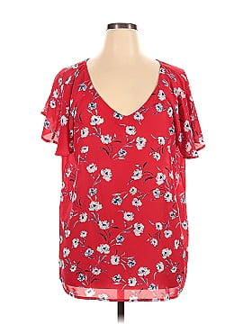 Emaline Woman Short Sleeve Blouse (view 1)