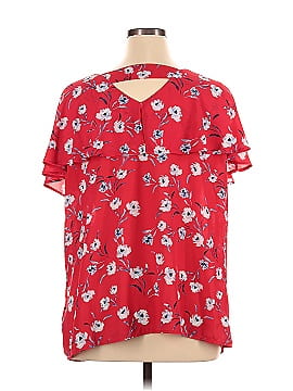 Emaline Woman Short Sleeve Blouse (view 2)