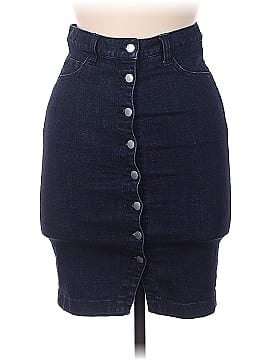 Seed Denim Skirt (view 1)