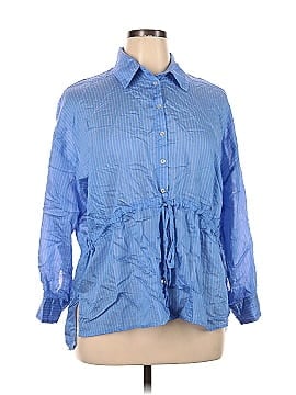 Zara Long Sleeve Button-Down Shirt (view 1)