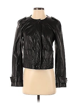 Pippa Faux Leather Jacket (view 1)