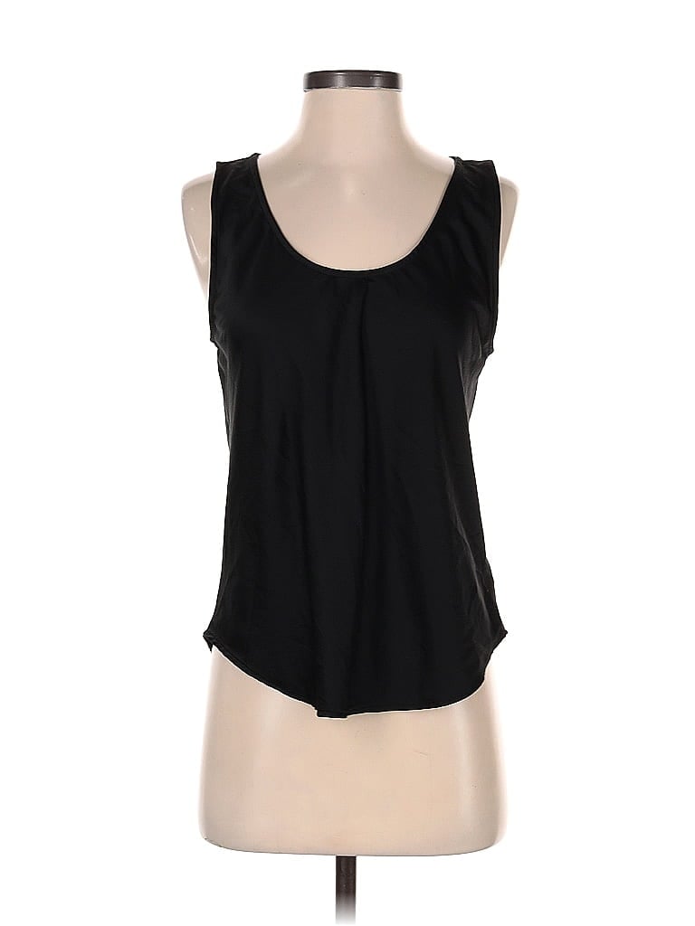 Pre-owned Gap Sleeveless Blouse In Black