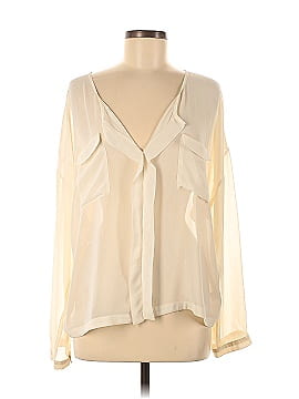 Topshop Long Sleeve Blouse (view 1)