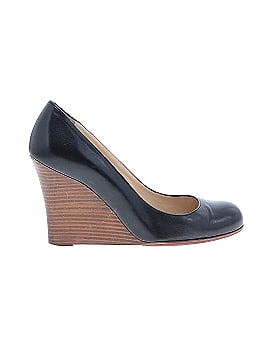 Christian Louboutin Leather Wedges (view 1)