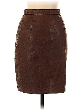 Bagatelle Faux Leather Skirt (view 1)