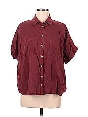 Wishlist Short Sleeve Button Down Shirt