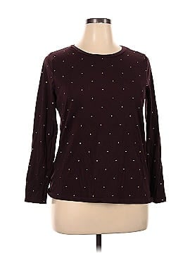 Ann Taylor LOFT Outlet Long Sleeve T-Shirt (view 1)