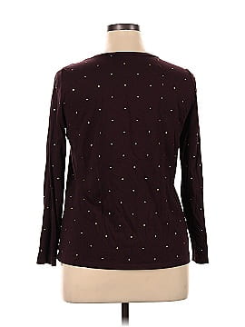 Ann Taylor LOFT Outlet Long Sleeve T-Shirt (view 2)