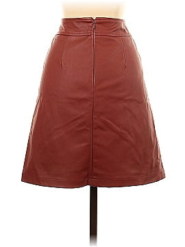 Ann Taylor LOFT Faux Leather Skirt (view 2)