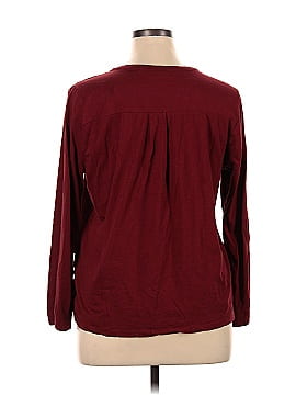 Style&Co Long Sleeve Henley (view 2)