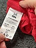 Koral Color Block Red Jeans Size 26 waist - photo 4