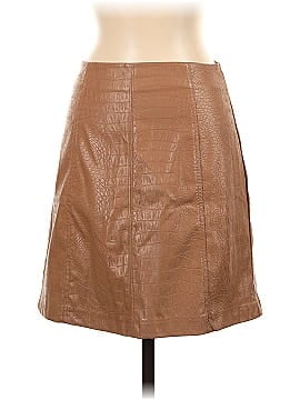 Mi ami Faux Leather Skirt (view 1)