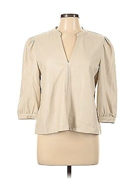 Evereve Faux Leather Top (view 1)