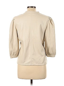 Evereve Faux Leather Top (view 2)