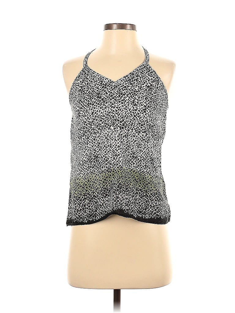 Pre-owned Banana Republic Tank Top Black Halter Neckline Tops