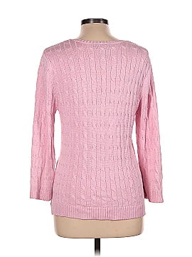 Lauren by Ralph Lauren Silk Pullover Sweater (view 2)