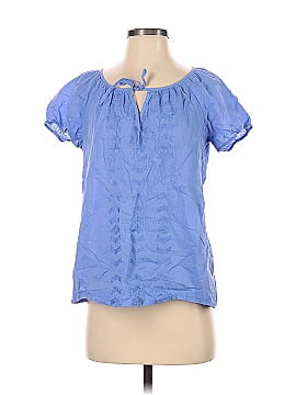 Ann Taylor LOFT Outlet Short Sleeve Blouse (view 1)