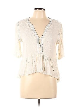 Sandro Short Sleeve Blouse (view 1)