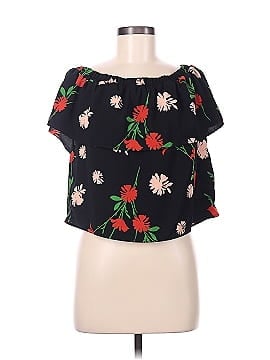 Topshop Short Sleeve Blouse (view 1)