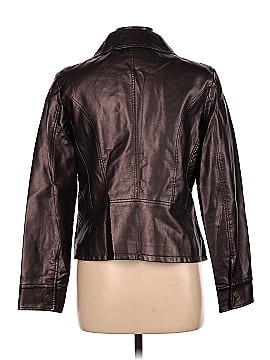Giacca Faux Leather Jacket (view 2)