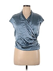 Silk Maison Short Sleeve Silk Top