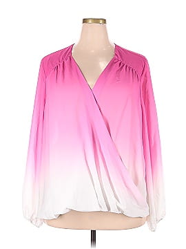 INC International Concepts Long Sleeve Blouse (view 1)