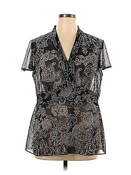 Daisy Fuentes Short Sleeve Blouse (view 1)