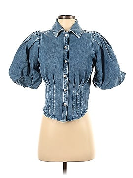 Express Short Sleeve Button-Down Shirt (view 1)