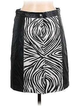 VS2 by Vakko Leather Skirt (view 1)