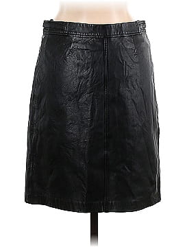 VS2 by Vakko Leather Skirt (view 2)
