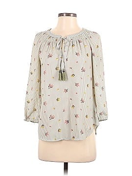 Pale Sky 3/4 Sleeve Blouse (view 1)