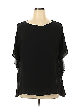 Anne Klein Short Sleeve Blouse (view 1)