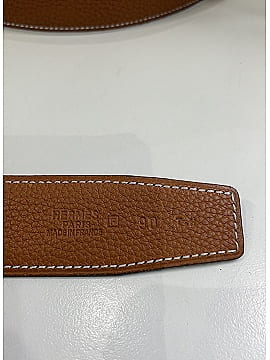Hermès H. Buckle Leather Belt (view 2)