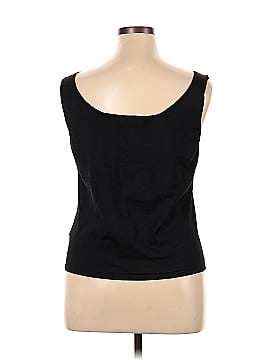 Linda Allard Ellen Tracy Sleeveless Silk Top (view 2)