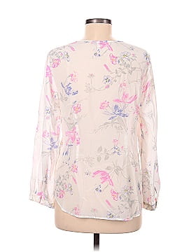 Joie Long Sleeve Silk Top (view 2)