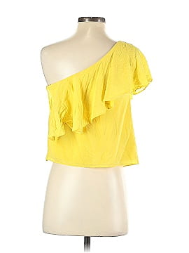 Alice + Olivia Short Sleeve Silk Top (view 2)