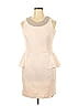 Jackie Jon Ivory Pink Cocktail Dress Size 14 - photo 1